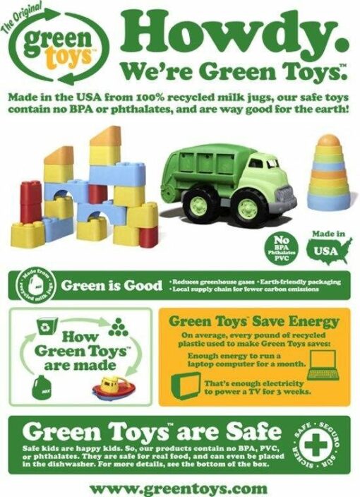 Hoe wordt Green Toys gemaakt, gerecycled, melkpakken, recycle plastic, wonderzolder.nl