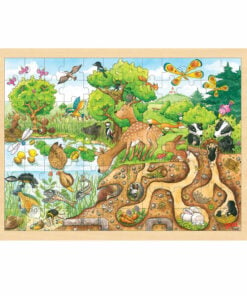 op ontdekking in de natuur puzzel, puzzel goki, educatief, wonderzolder.nl