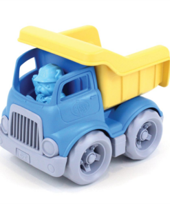 kiepwagen green toys, bouwvoertuigen, met poppetje, wonderzolder.nl