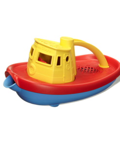 Sleepboot Geel, Green Toys, wonderzolder.nl