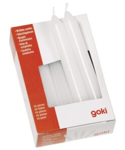 Witte kaarsjes Goki