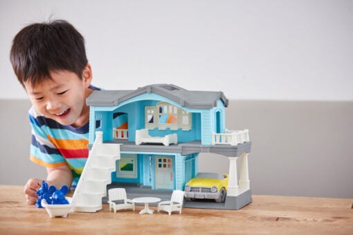 Poppenhuis, Green Toys, mee te nemen, wonderzolder.nl