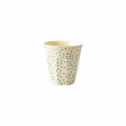 Small cup dots blue, Set van 6 bekers, mystery box, RICE, Wonderzolder.nl