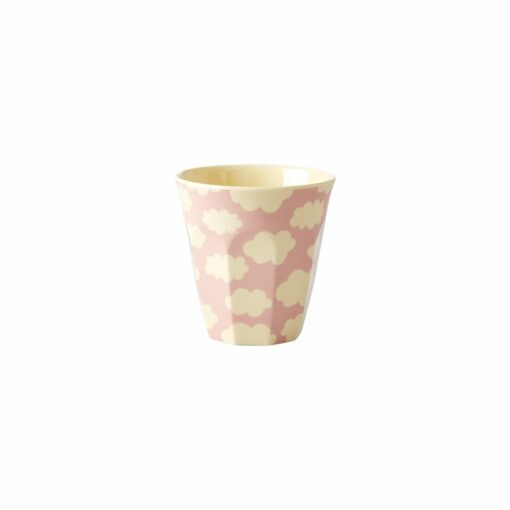 Set bekers rainbow small RICE, Roze bekers melamine -wonderzolder.nl