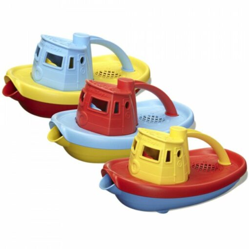 Sleepboot blauw Green Toys -wonderzolder.nl