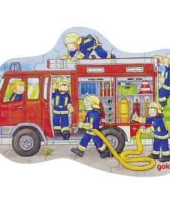 Mini puzzel brandweer Goki, wonderzolder.nl