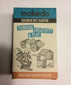 Makedo mini set, startkit, herbruikbaar gereedschap, klein cadeautje, wonderzolder.nl