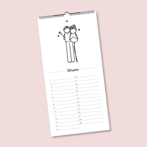 Verjaardagskalender, Irmadammekes, feest, feestkalender, wonderzolder.nl