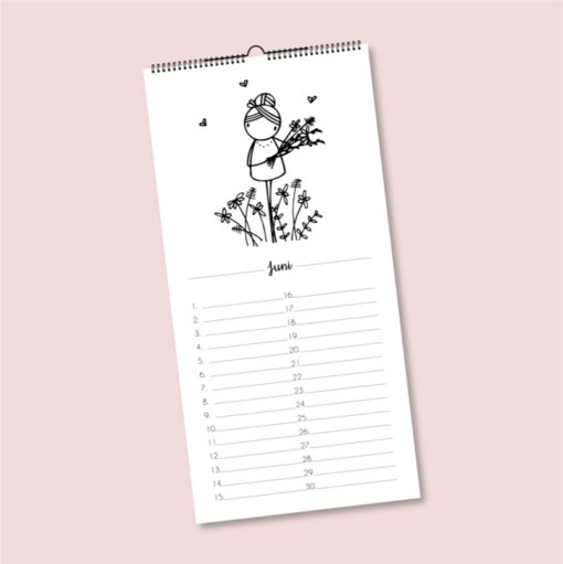 Verjaardagskalender, Irmadammekes, feest, feestkalender, wonderzolder.nl