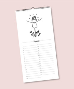 Verjaardagskalender, Irmadammekes, feest, feestkalender, wonderzolder.nl