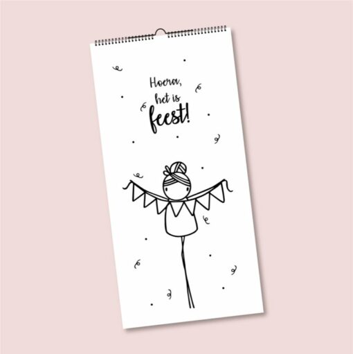 Verjaardagskalender, Irmadammekes, feest, feestkalender, wonderzolder.nl