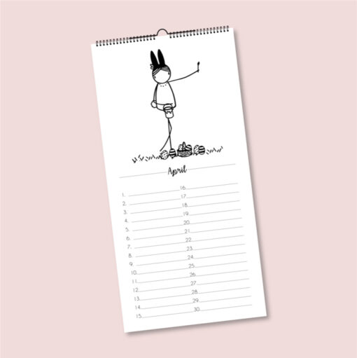 Verjaardagskalender, Irmadammekes, feest, feestkalender, wonderzolder.nl