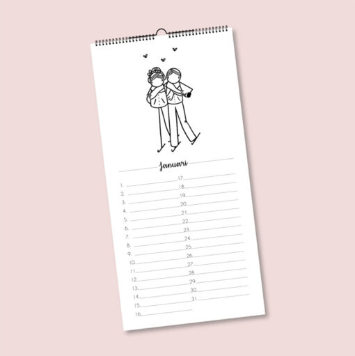 Verjaardagskalender, Irmadammekes, feest, feestkalender, wonderzolder.nl