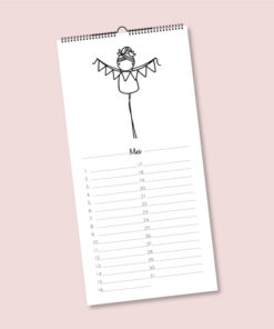 Verjaardagskalender, Irmadammekes, feest, feestkalender, wonderzolder.nl