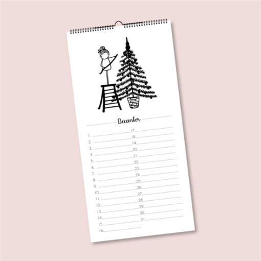 Verjaardagskalender, Irmadammekes, feest, feestkalender, wonderzolder.nl