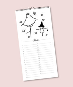 Verjaardagskalender, Irmadammekes, feest, feestkalender, wonderzolder.nl