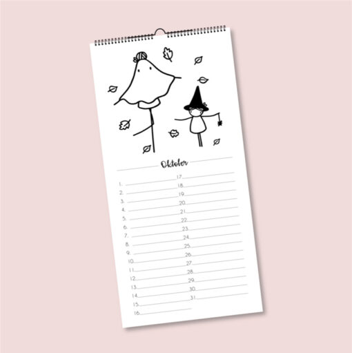 Verjaardagskalender, Irmadammekes, feest, feestkalender, wonderzolder.nl