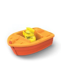 Kleine boot oranje, Green Toys, duurzaam, wonderzolder.nl