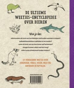 321 superslimme dieren dingen, 321 superslimme dingen die je moet weten over dieren, boek, weetjes, dieren, wonderzolder.nl