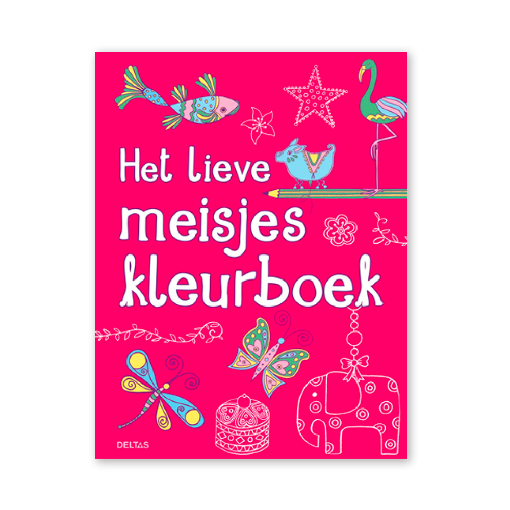 Walter Cunningham Kloppen onderwijs Het lieve meisjes kleurboek, kleuren en schilderen - De Wonderzolder