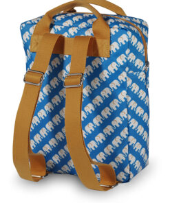 wonderzolder elephant blue rugtas engel punt