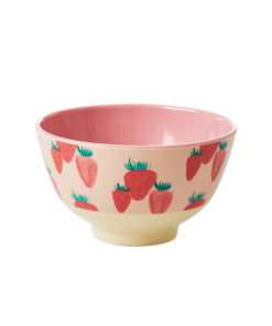 bowl small strawberry rice wonderzolder