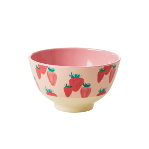 bowl small strawberry rice wonderzolder