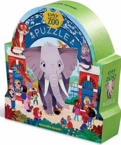 puzzel dierentuin, crocodile creek, floor puzzel, the zoo puzzle, wonderzolder.nl