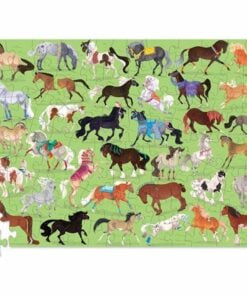 36 paarden puzzel, thirty six puzzle, crocodile creek, paardenliefhebbers, wonderzolder.nl