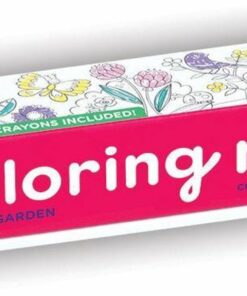 mini coloring roll bloemen, coloring roll flower garden, mudpuppy, kleuren, knutselen, wonderzolder.nl