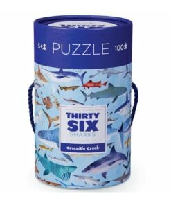 36 haaien puzzel, thirty six puzzle, crocodile creek, vlinder liefhebbers, wonderzolder.nl