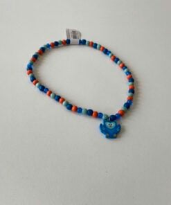 houten kralen ketting uiltjes, blauwe uil, kinder ketting, bigjigs, wonderzolder.nl