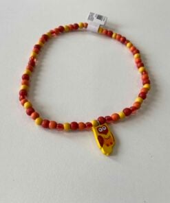 houten kralen ketting uiltjes, owl, oranje uil, kinder ketting, bigjigs, wonderzolder.nl