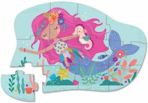 Puzzel mermaid dreams, zeemeermin, puzzel, puzzle, crocodile creek, wonderzolder.nl