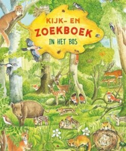 zoekboek in het bos, zoek en ontdek, uitgeverij Deltas, bos, wonderzolder.nl