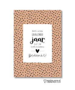 Het was een bijzonder jaar, nu is het klaar, bedankt, schooljaar, miekinvorm, wonderzolder.nl