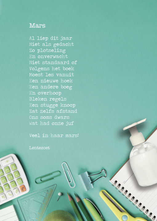 cadeaupakket mars, lentezoet, liefsvanlauren, wonderzolder.nl