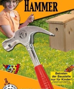 kleine klauwhamer, Kinder gereedschap, hamer, kids at work, wonderzolder.nl