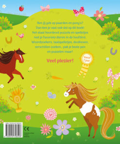 Mijn leukste paarden en pony's spelletjesboek, kleurboek, deltas, wonderzolder.nl