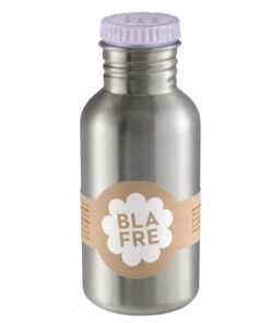 Drinkfles RVS Lila, Drinkfles 500 ml lila, Lavender, Blafre, RVS, Wonderzolder.nl