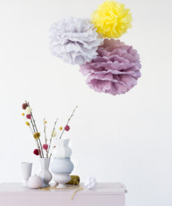 Pom set Sunshine, small set, pompon, vloeipapier bollen, engel., wonderzolder.nl