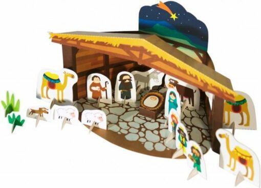 kerststal van pukaca, kerst, nativity, wonderzolder.ml