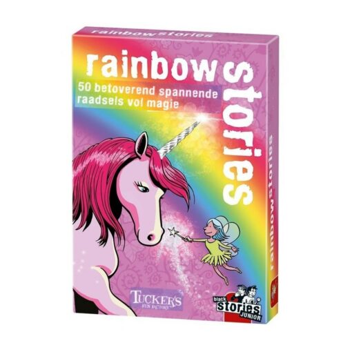 Rainbow stories, black stories junior, spel, raadsels, Wonderzolder.nl