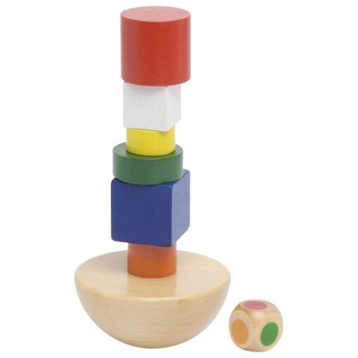 Balans toren, Goki, Spel, Balans, Balancing tower, wonderzolder.nl