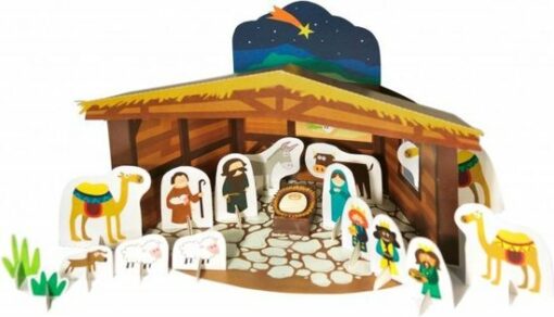 kerststal van pukaca, kerst, nativity, wonderzolder.ml