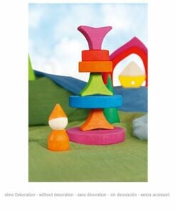 Stapeltoren groot, Goki, Stapelturm, Stacking tower, wonderzolder.nl