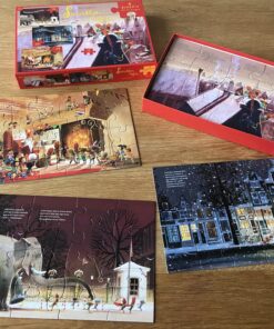 Sinterklaas puzzel, Lemniscaat, Marijke ten Cate, Mark Janssen, Sinterklaasliedjes, wonderzolder.nl