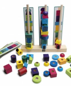 stapeltoren spel, Stapeltorens, ruimtelijk inzicht, BS Toys, wonderzolder.nl