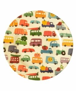 rectangular plate happy cars rice de wonderzolder