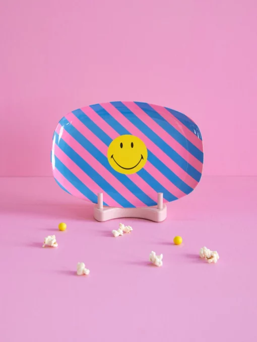 Smiley plate, RICE, kinderservies, wonderzolder